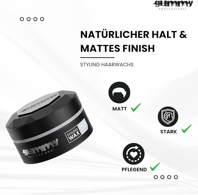 Gummy شمع تصفيف مطاطي 150 مل ثبات فائق - Image 2