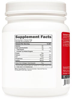 Ketologic Grass Fed Collagen (Chocolate Flavor 1Lb)  - Image 4