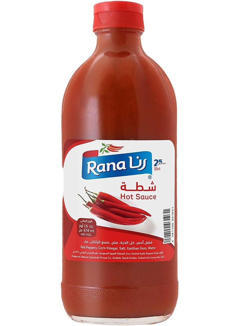 Rana Classic Hot Sauce with Aged Peppers and Lemon - 474g - Image 1