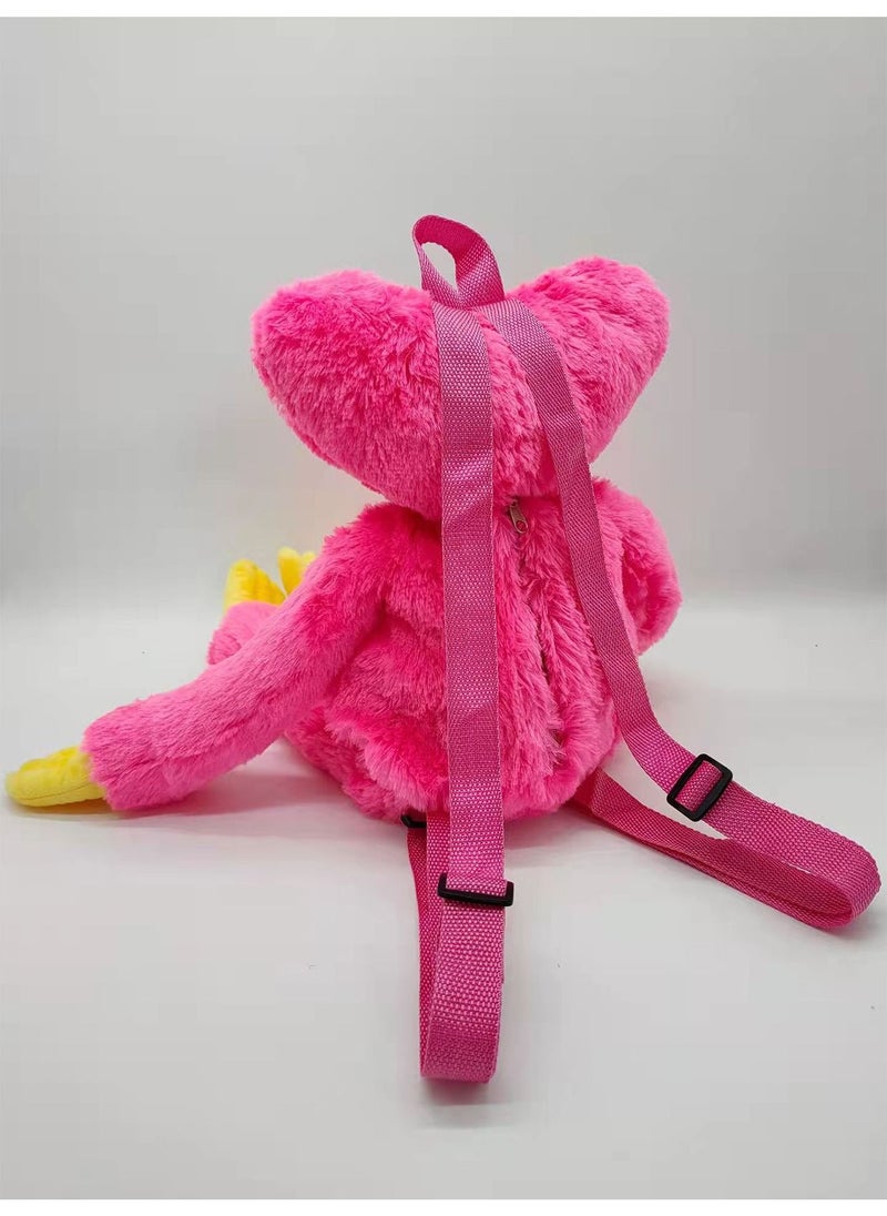 GT-Wheel Huggy Wuggy Plush Backpack Poppy Toy Big Soft Stuffed Horror Cute Funny Cartoon Bag For Kids  - Image 4