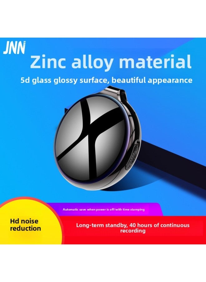 Q39 Intelligent Voice Control Recording Pen Hd Noise Reduction Lanyard Hole Design U Disk Storage Function MP3 Player-Color:English Version/smooth-Capacity:16GB - Image 2