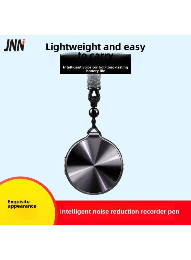 Q39 Intelligent Voice Control Recording Pen Hd Noise Reduction Lanyard Hole Design U Disk Storage Function MP3 Player-Color:English Version/smooth-Capacity:16GB - Image 3
