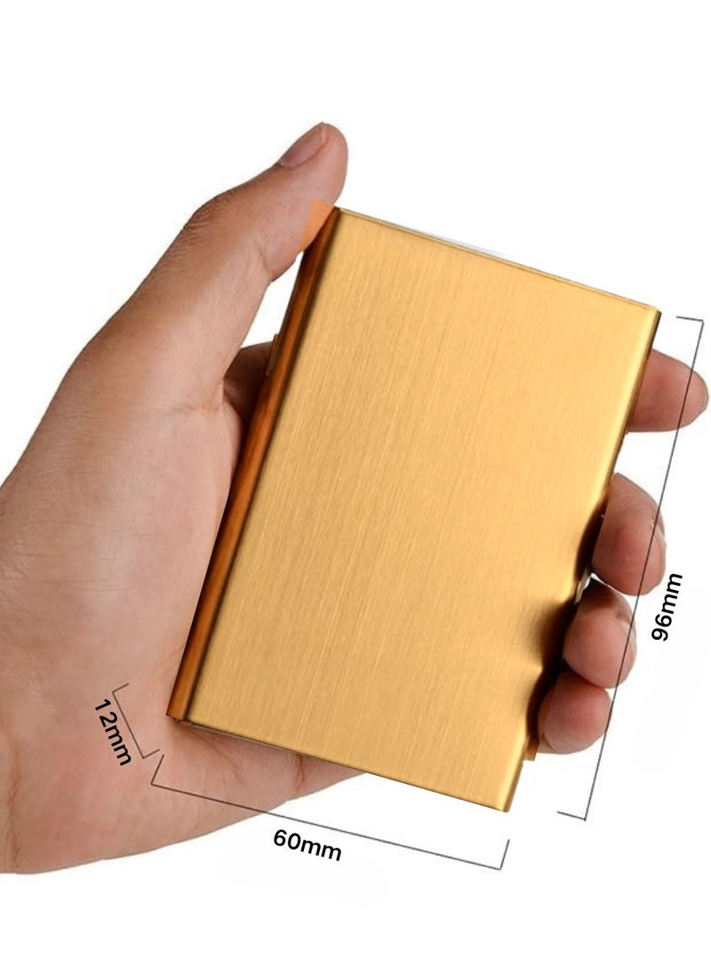 T NEWFUN Ultra-thin metal credit card holder  - Image 3