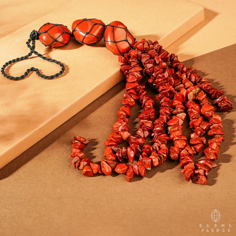 KARMAPLEDGE الحلي المعلقة الكريستال الأحمر jasper شقرا الحجر الكريستال شجرة الحياة من أجل مرآة السيارة معلقة ديكور يدويا الديكور المنزل إكسسوارات الوساطة الإيجابية للنساء - Image 4