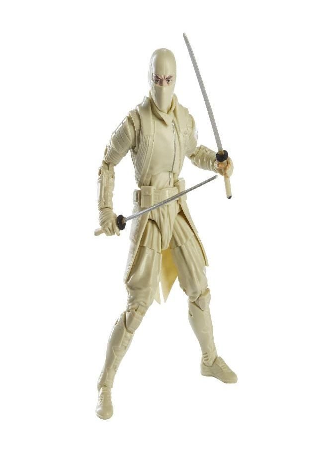 G. I. Joe - G.I. Joe Classified Series Snake Eyes: G.I. Joe Origins Storm Shadow Action Figure 17, Premium 6-Inch Scale Toy with Custom Package Art , White - Image 1