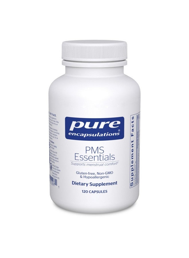 Pure Encapsulations PMS Essentials | Hypoallergenic Supplement Supports Menstrual Comfort, Fatigue, and Helps Lessen Cravings* | 120 Capsules - Image 1