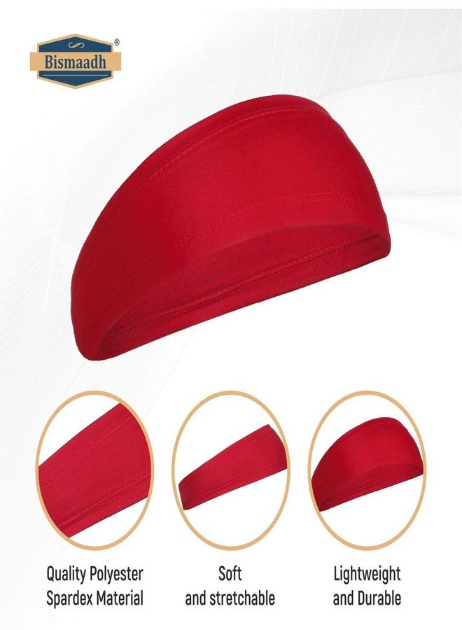 BISMAADH Mens Headband - Running Sweat Head Bands for all Sports- Athletic Sweatbands for Workout,Exercise, Yoga, Cricket, Football - Ultimate Performance Stretch & Moisture Wicking - Image 5