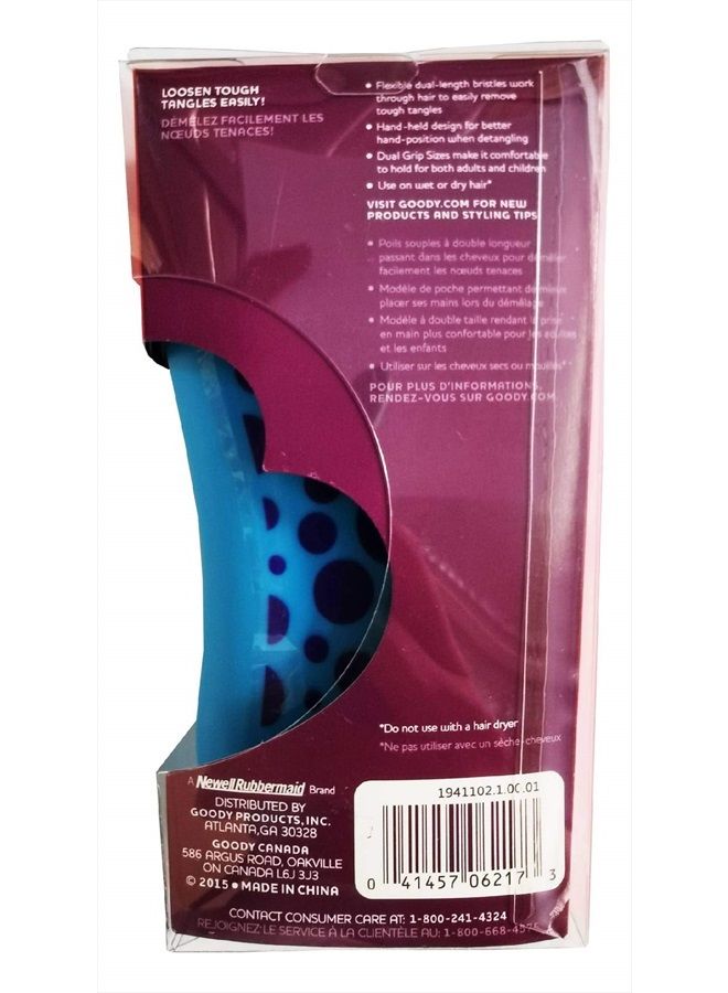 Goody TANGLEFIX Lightweight Tear Free Styling Brush, Dual Size Design (Colors May Vary) - Image 2