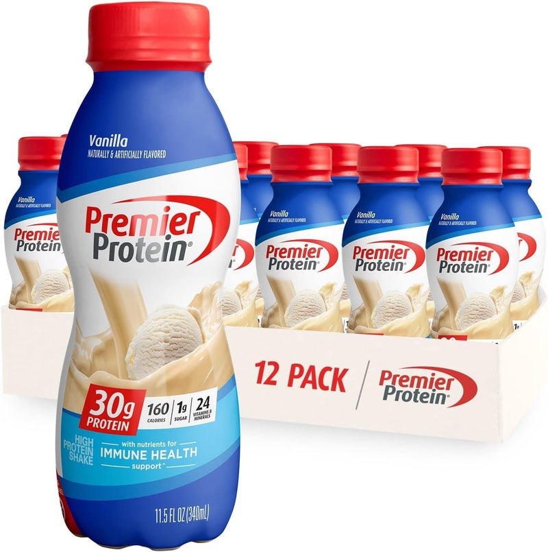 Premier Protein Shake Vanilla - 12 Pack - Image 1