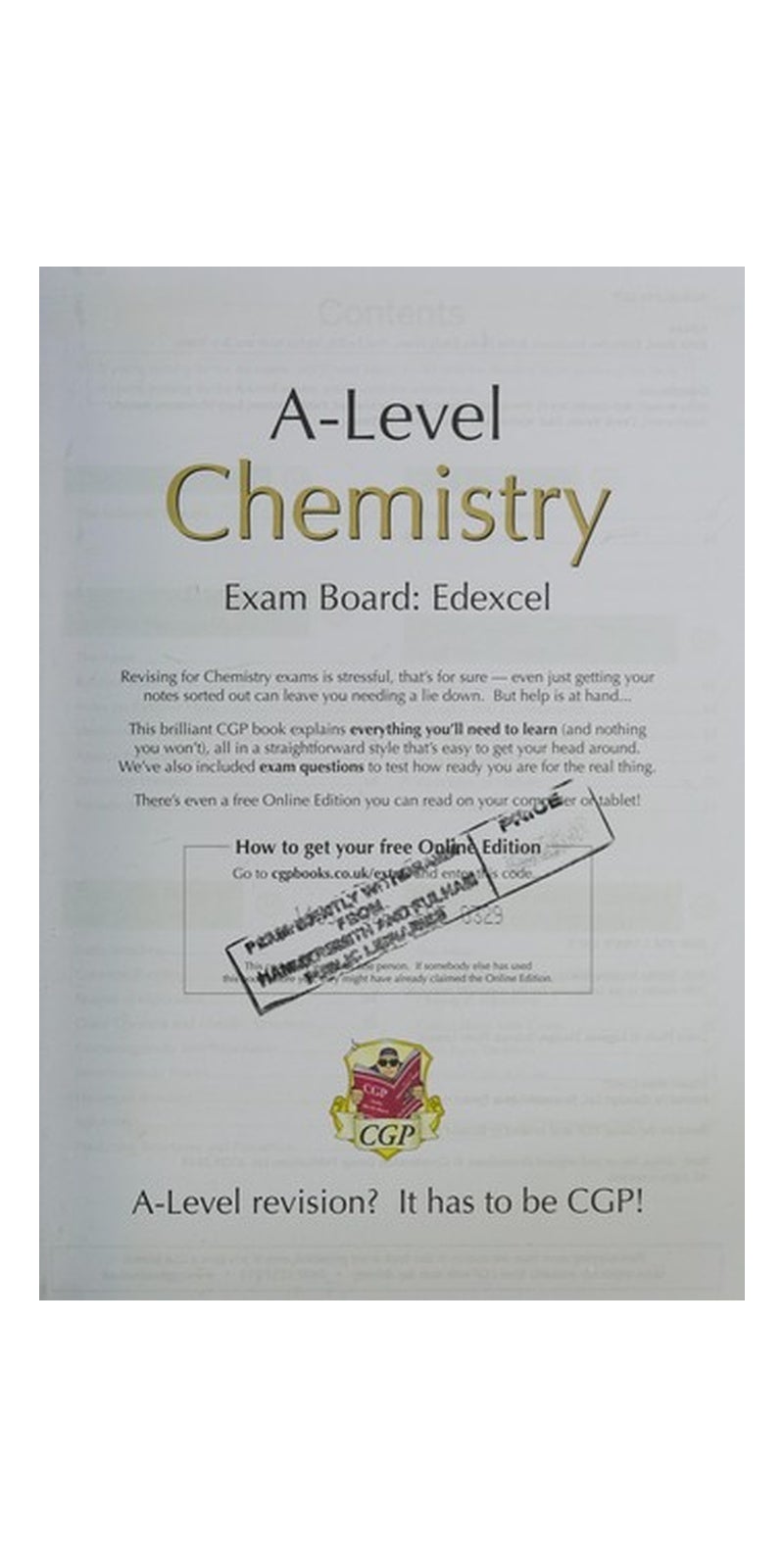 A-Level Chemistry Online Edition