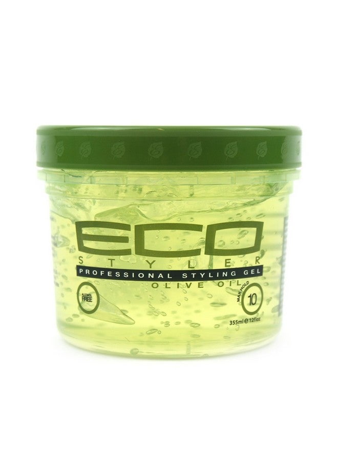 إيكو جل تصفيف الشعر إيكو ستايلر بزيت الزيتون 12 أونصة 355 مل - Image 1