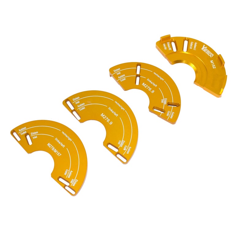 Yuesstloo Camshaft Adjuster Tool Kit 4 Pcs, Compatible with Benz M152, M276.8, M276.9, M278/M157 - Image 2