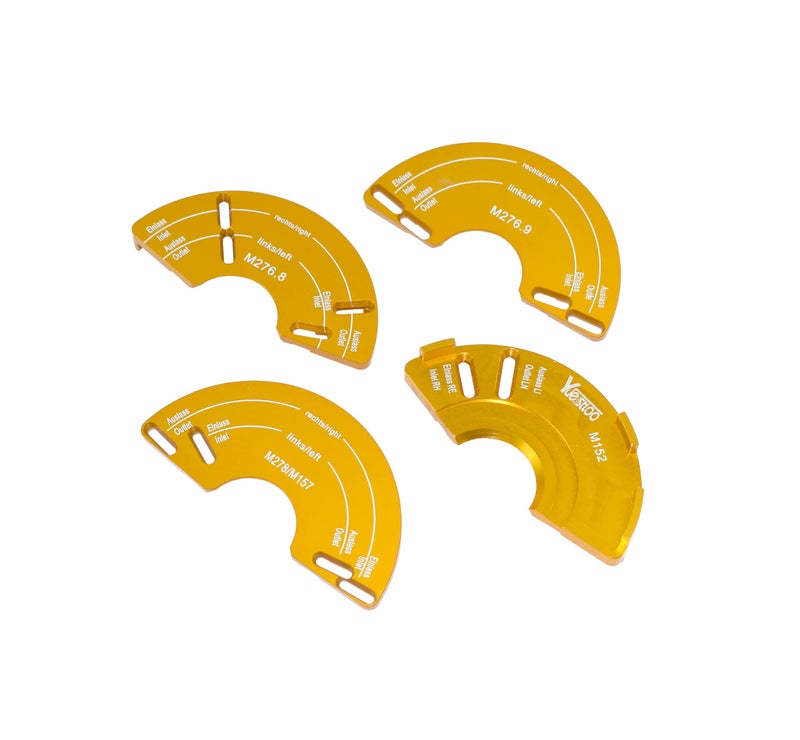 Yuesstloo Camshaft Adjuster Tool Kit 4 Pcs, Compatible with Benz M152, M276.8, M276.9, M278/M157 - Image 1