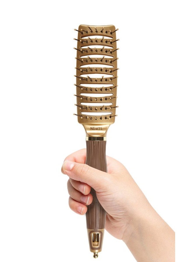 Olivia Garden NanoThermic Ceramic + Ion Styler Hair Brush NT-VTS (Vent) - Image 2