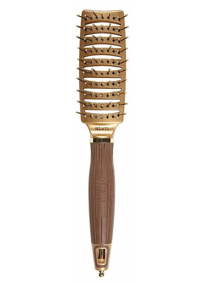Olivia Garden NanoThermic Ceramic + Ion Styler Hair Brush NT-VTS (Vent) - Image 1