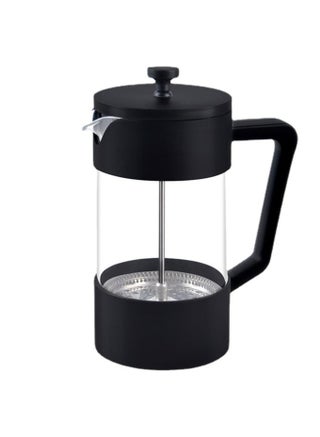 Glass Pitcher with Lid, Hot/Cold Water Jug, Juice and Iced Tea Beverage Carafe,304 Stainless Steel French Press Coffee Pot Glass Filter Tea Brewing Mea Maker - pzsku/ZA11E0604ED20863D32F8Z/45/_/1727675066/00936558-0f8a-4b3b-8467-8fe2aefc6e31
