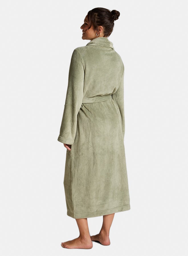 hunkemoller Fleece Bathrobe - Image 3