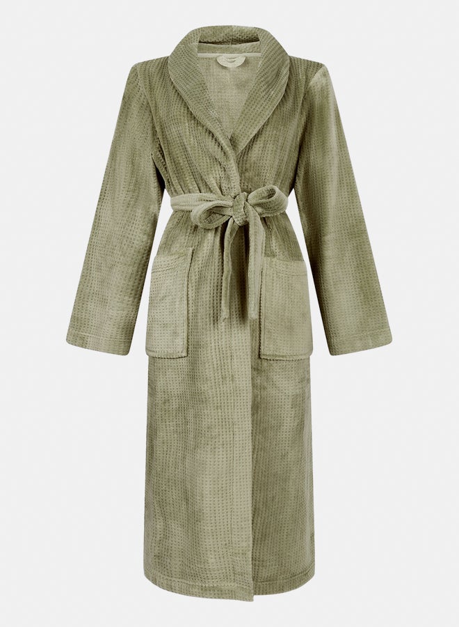 hunkemoller Fleece Bathrobe - Image 4