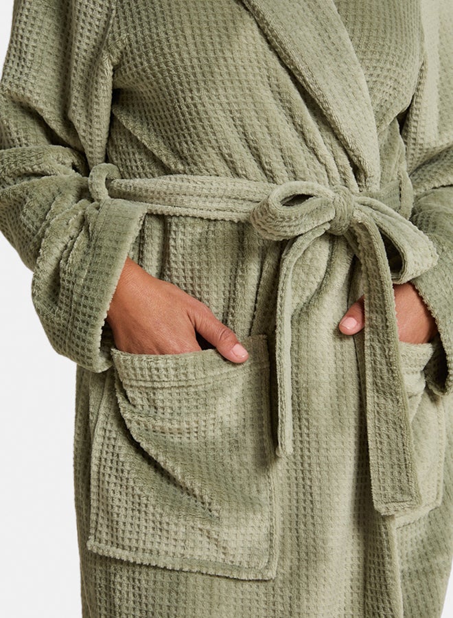 hunkemoller Fleece Bathrobe - Image 2