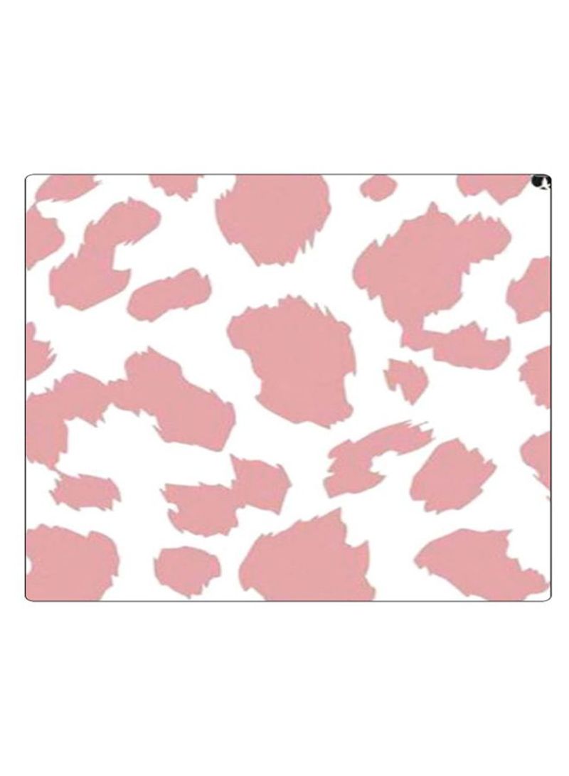 RKN The Printed Anti-Slip Gaming Mouse Pad Pink/White