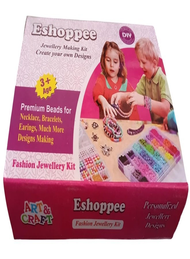 إيشوبي مجموعة خرز بلاستيكي 7 مم 200 غرام لصنع المجوهرات، مواد فنية وحرفية لصنع القلائد والأساور والأقراط، مجموعة اصنعها بنفسك (16 قطعة) - Image 4