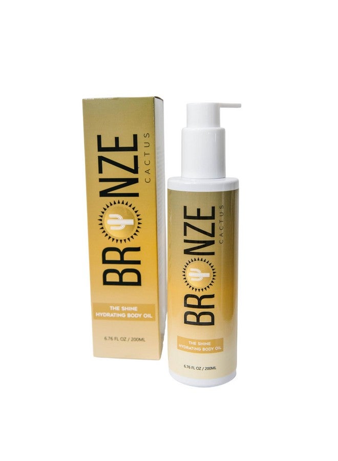 Bronze Cactus Shine Body Oil, Daily Hydration Body Oil and for All Skin Types, Paraben/Cruelty-Free, 6.76fl.oz - Image 2