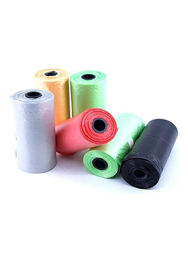 Altheqa 5 Rolls Random Colors Disposable Diaper Refill Bags With Free 1 Capsule Diaper Bag Dispenser Unscented - Image 4