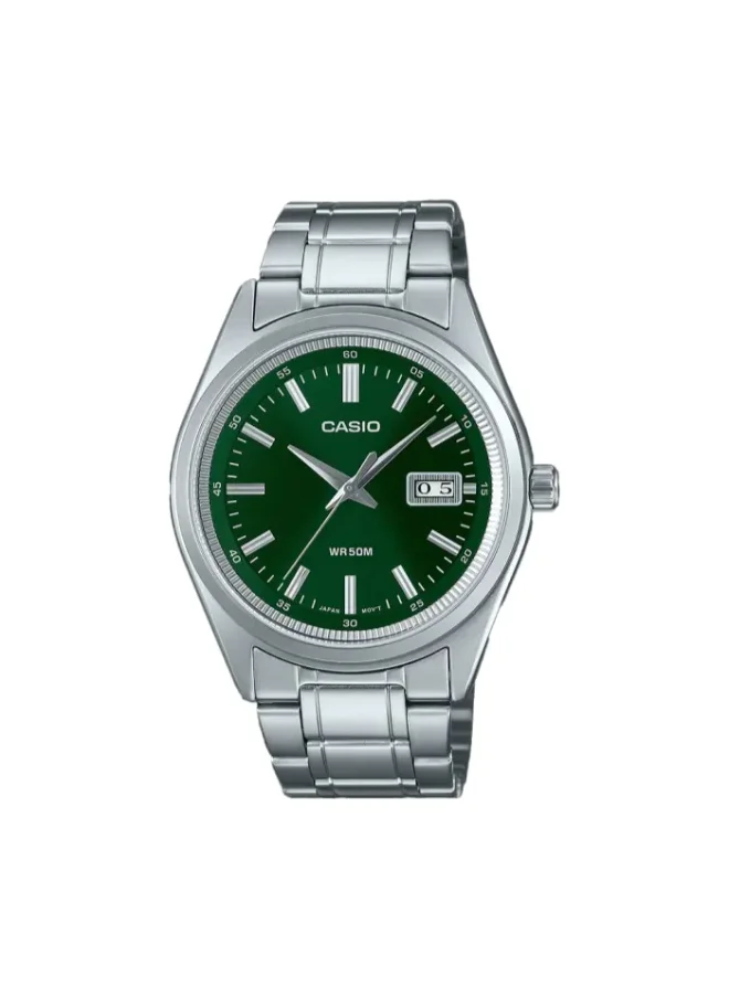 كاسيو Men's Stainless steel Analog Watch MTP-B180D-3AVDF - 41 mm
