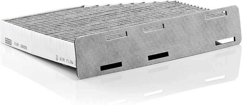 MANN FILTER Gulf user preference oriented build Mann-Filter CUK 2939 Cabin Filter With Activated Charcoal for select Audi/Volkswagen models Labor saving - Image 2