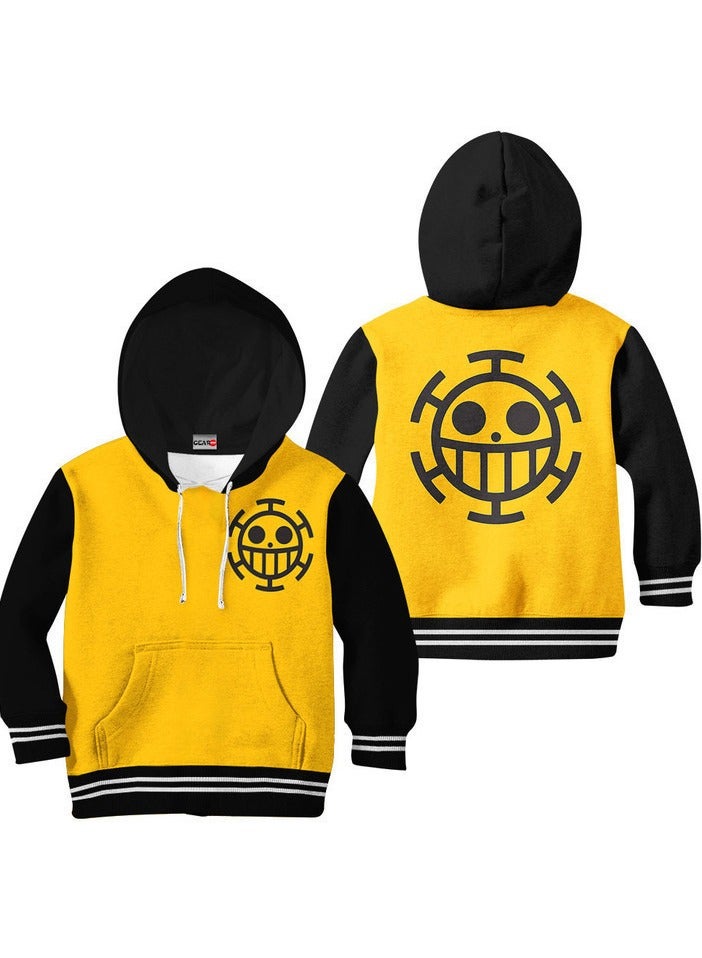 KUYING New One Piece Printed Loose Hooded Sweatshirt  - Image 1