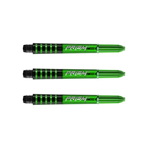 Winmau Prism Force Green Intermediate Polycarbonate Dart Stems - 1 Set per Pack (3 shafts in Total) - Image 4
