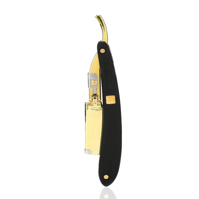 woobles Barber Straight Edge Razor, Professional Manual Hair Shaver, Portable Folding Face Grooming Tool for man, Hair Cutting Tools for Salon Home - Image 1