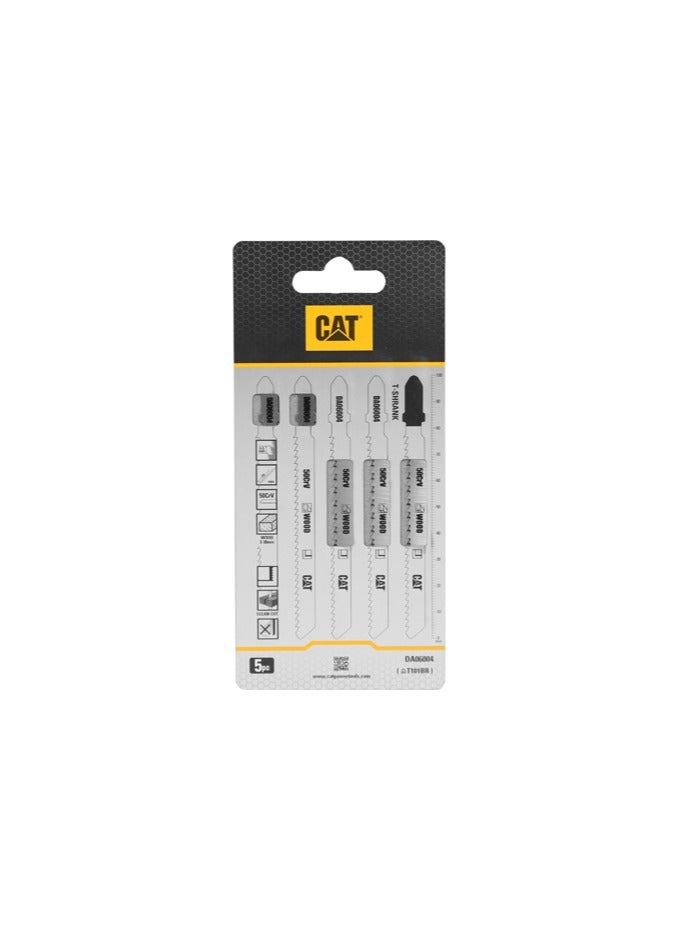 CATERPILLAR CAT DA06004 JIG Saw Blades Wood T101BR, 100mm 