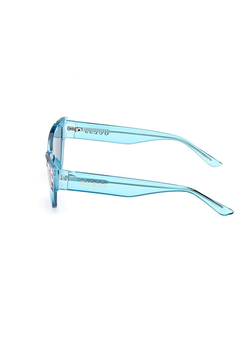 GUESS - Women's UV Protection Cat Eye Shape Sunglasses - GU790189V54 - Lens Size: 54 Mm - Image 1