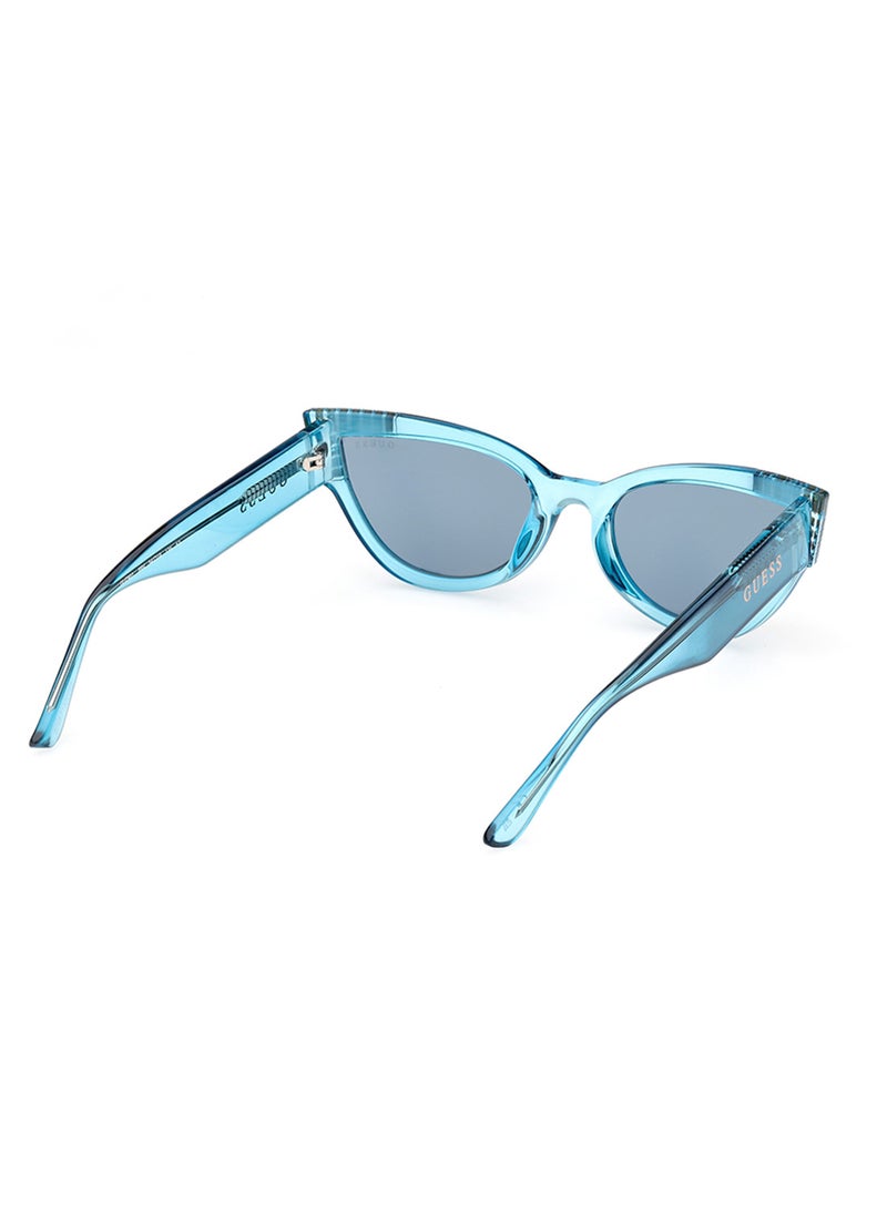 GUESS - Women's UV Protection Cat Eye Shape Sunglasses - GU790189V54 - Lens Size: 54 Mm - Image 1