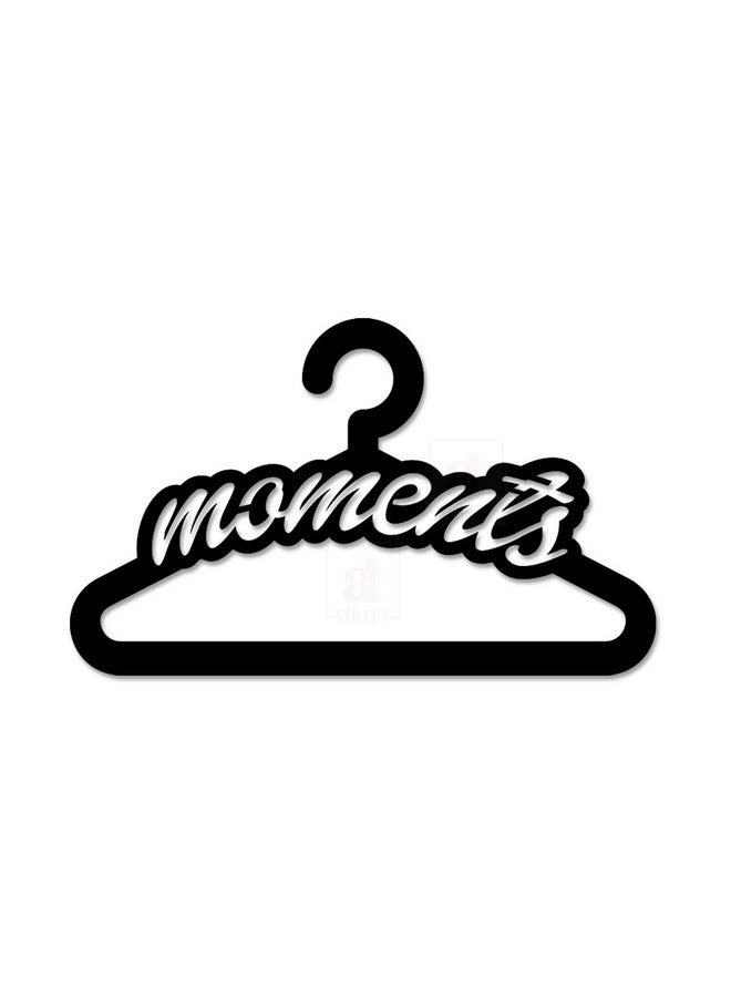 Art Street Moments MDF Plaque Painted Cutout Ready to Hang For Living Room & Bedroom, Decorative Home Décor Wall Hanging - Set of 1 - Image 2