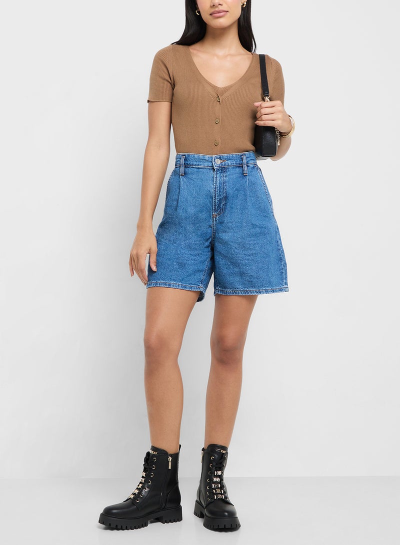 GUESS Lace Up Ankle Strap Boots - Image 5