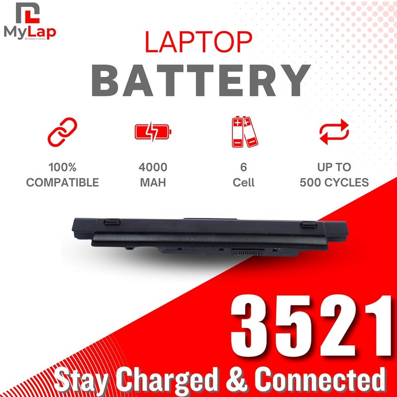 Mylab Laptop Battery Compatible for Dell MR90Y Inspiron Latitude Vostro 14 14r 15 15r 17 17r 3000 5000 3521 3537 5521 5537 5421 3437 3421 3721 5737 N3421 N5421 N3721 N3737 N5737 N3521 Series MR90Y - Image 4