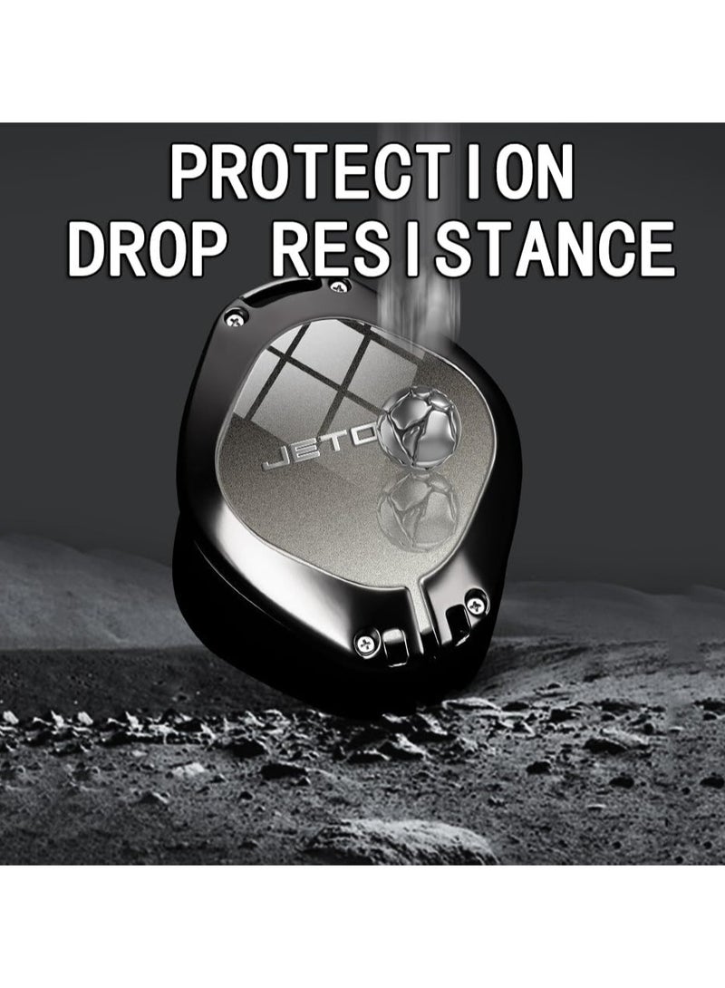 Oasisgalore Key Fob Protector Case for Jetour Dashing (L6/L9/X70/X90/X95 PLUS) – Durable Alloy Cover (Grain Gray) - Image 4