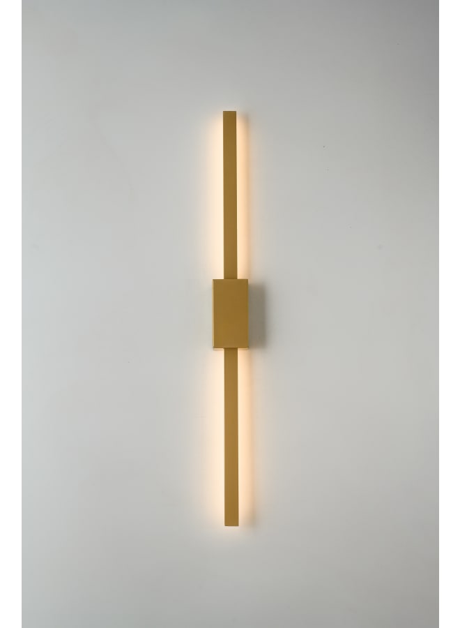 El Rawda Lighting Modern And Distinctive Single Pendant 60 cm - Wall Lamp - golden - Metal -Size : 5×6×60