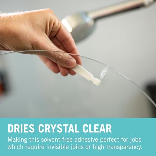 Araldite Clear Epoxy Adhesive 5 Minute Fast Setting 2-Part Epoxy Glue. Solvent-Free Professional Grade Strength for Invisible Joins. Clear Resin for Glass and Jewellery. Crystal Clear, 2 x 15ml - Image 2