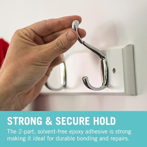 Araldite Clear Epoxy Adhesive 5 Minute Fast Setting 2-Part Epoxy Glue. Solvent-Free Professional Grade Strength for Invisible Joins. Clear Resin for Glass and Jewellery. Crystal Clear, 2 x 15ml - Image 3