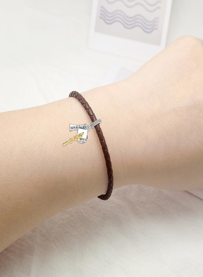 QeenseKc Graduation 2025 Dangle Charm Graduate Hat Cap Bead for Pandora Bracelet Necklace - Image 3