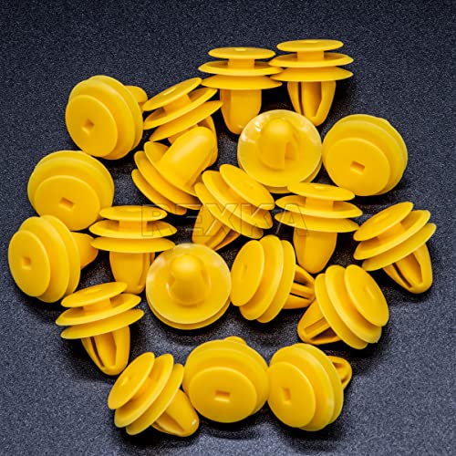 Rexka ركسكا 20 قطعة مشبك تثبيت لوحة trim بفتحة 8 مم متوافق مع هيونداي كيا 82315-38000 - Image 2