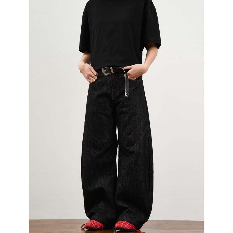 Unisex Casual Daily Denim Jeans - Image 4