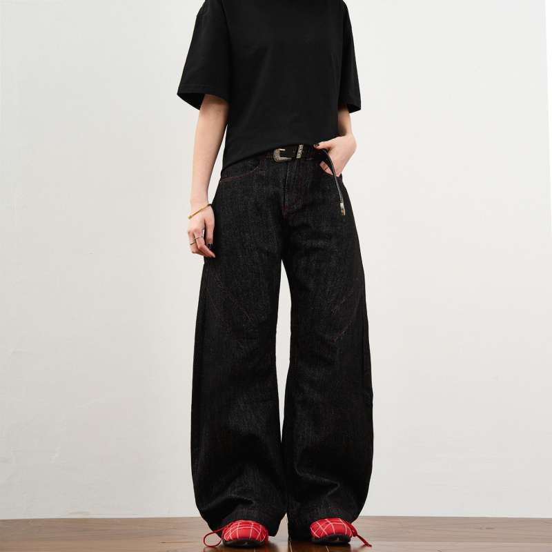 Unisex Casual Daily Denim Jeans - Image 1