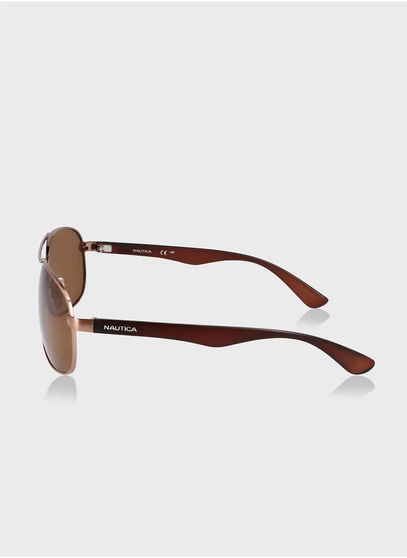 NAUTICA N2245S Oversized Sunglasses