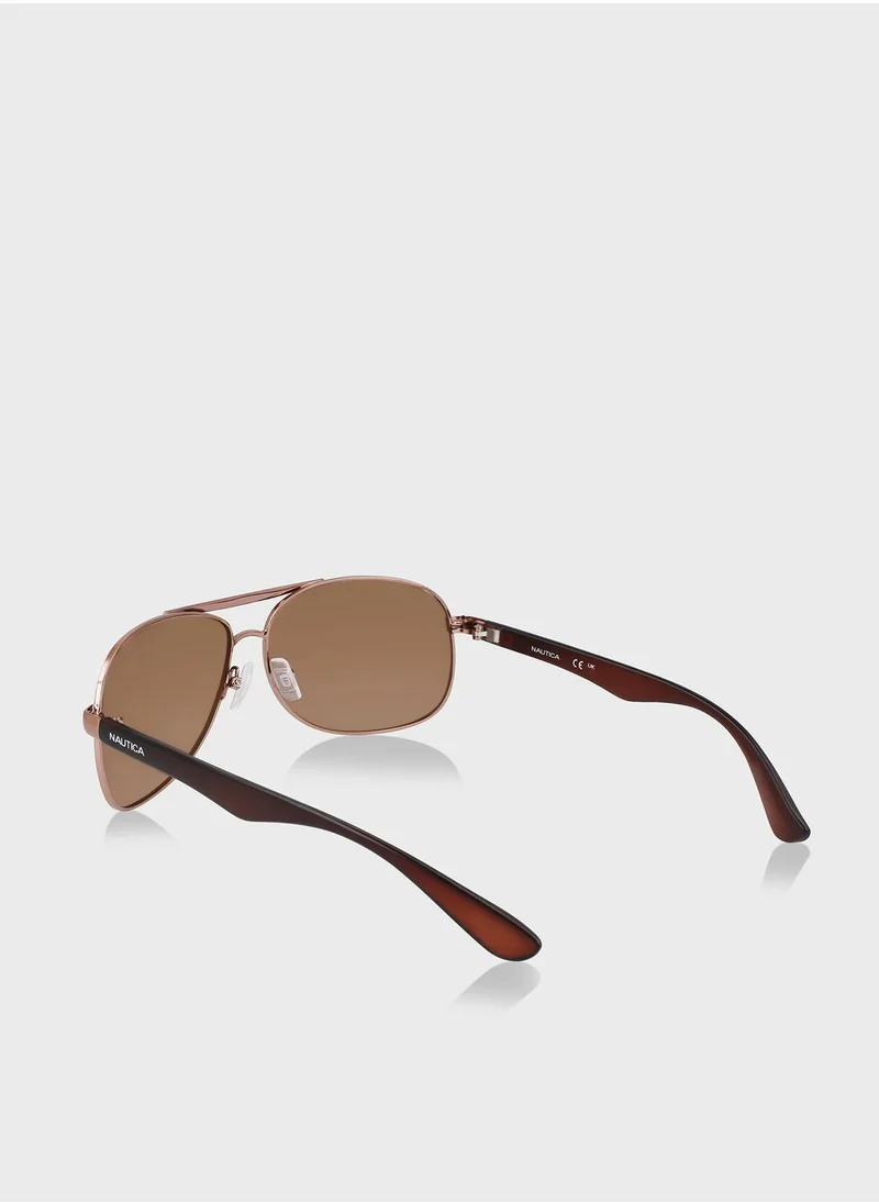 NAUTICA N2245S Oversized Sunglasses