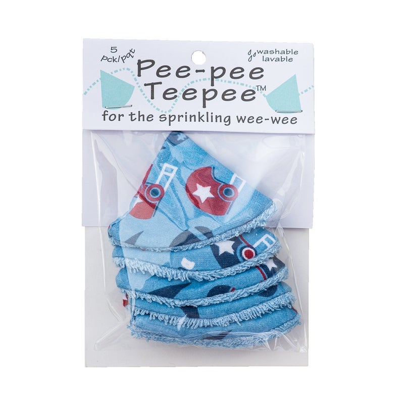Beba Bean - Peepee Teepee for The Sprinkling WeeWeee, Baby Pee Shield, American Football Design - Image 2