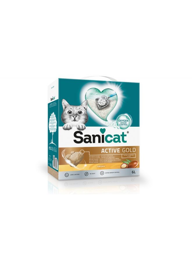 سانيكات ساني كات أكتيف جولد ارجان 6 لتر - Image 2